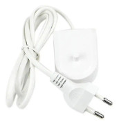 Ersättningsladdare för eltandborste EU Plug Charging Kit Vit