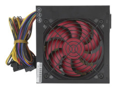 Strömförsörjning för PC Datortillbehör Röd fläkt Manual Justerbar 115/230V ATX-250WEU-kontakt
