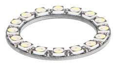 RGB LED Ring Board 16 Bit SK6812 32 f?rger och fluorescerande vit ringlampa V?ggklocka Light Driver Board