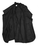 Hårklippning Kap Metall Snap Stängning Vattentät Nylon Frisör Styling Frisör Kapsalong Utrustning Svart