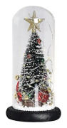 1 st julgran LED-lampa med glaskupa