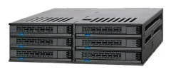 ICY DOCK ExpressCage 6 Bay 2.5" To 5.25" Bay Converter