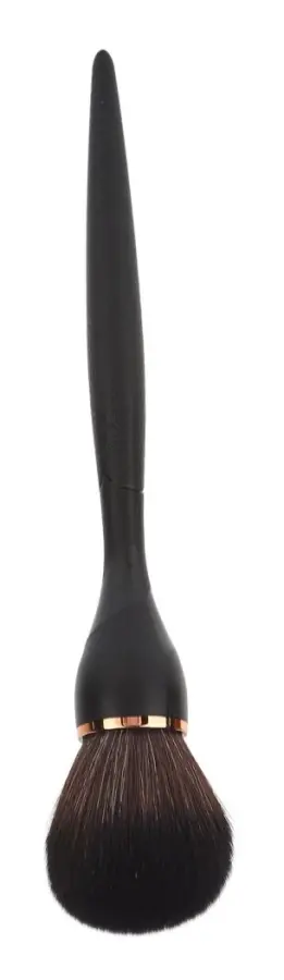 Makeup Blush Brush Professionell bärbar mjuk syntetisk fiber lös pulverborste Kosmetiskt verktyg för kvinnor Svart