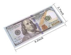 500 st Prop Pengar Dollars Replika Dollarsedlar Falska Spelpengar Souvenirräkningar Låtsas Dollarsedlar För Hemmafest Film Promotion-WELLNGS