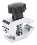 SJJ-01 Käftklämma i rostfritt stål Thrust Tension Meter Clamp Micrometer Fixture 500N