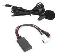 Bluetooth 5.0 AUX-kabeladapter med handsfreemikrofon f?r Citroen Berlingo/Jumpy/C2/C5-byte