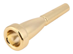 Trumpetmunstycke f?r musikinstrumenttillbeh?r i storlek 3C (guld)
