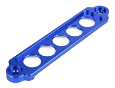 Bl? aluminiumlegering Bilbatteri Tie Down Brace Mount Bracket H?llare Bar