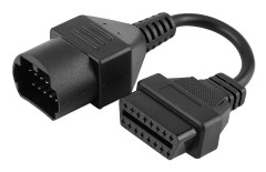 Mazda OBD2 diagnostisk skannerkabel 17-stifts till 16-stifts adapterkontakt
