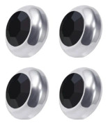 4st Magneterapi Örhängen Magnetiska Universal Enkel Design Akupressur Slimming Örhängen