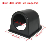 52mm Universal Car Turbo Boost Gauge -1~2Bar/-30~30 PSI med blå bakgrundsbelysning för 12V Racing Car Holder Cup Boost Gauge