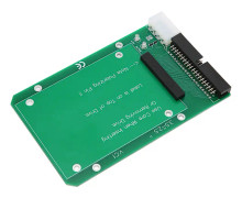2,5-tums till 3,5-tums SATA HDD SDD 44-stifts IDE-konverterkort Säker överförings-PCB-hårddiskadapterkort Konverter för PC