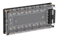 5V 3-stifts ARGB RGB LED-splitterhubb med akrylskal, kraftfull 4D-strömförsörjning, universell för de flesta moderkort