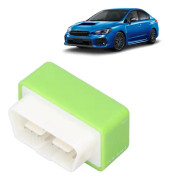 OBD2 ECO Bränslesparande Power Chip Tuning Box 15% Grön ABS Universal för bilar sedan 1996