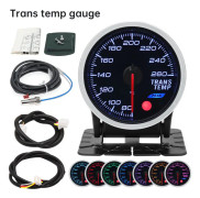 H 8 Färger Bakgrund 52mm Boost Gauge BAR PSI Tacometro Turbo Tryckmätare Manometertryck Turbo Bränsleolja Press Oljetemp 12V