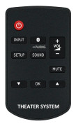 Ersättningsfjärrkontroll för Panasonic Soundbar-högtalare SC-HTE200 SC-HTB480EB SC-HTB485 SC-ALL70T SB-HWA680 SU-HTB580