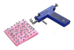 Body Piercing Gun Set för säkerhet i öron näsa och navelpiercingar