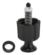 PP automatisk säkerhetsventiltillbehör för 3L/5L/8L ryggsäcksspruta - Svart