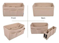 IC Filt handv?ska Organizer Handv?ska Insert Liner Shaper Bag i p?sar