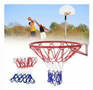 Standard Basket Net Nylon Hoop Goal Standard Rim För korg Multicolor 1st Multicolor(Multicolor,1Pcs)