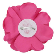 Tyg Stor Rose Flower Brosch Blommor Brosch R?D(red)