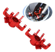 1 par aluminiumlegering fr?mre styrkopp f?r LOSI SUPER BAJA REY 1/6 RC bil uppgraderingsdelar r?d