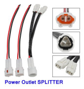 Passar Yamaha Tenere T7 700 Fz07 Power Splitter USB Laddare Grepp Extraljus