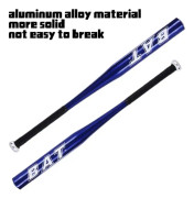 30 tum aluminium baseballträ sport blå baseballträ stång metall vattentät halkfri handtag silver för träning och motion