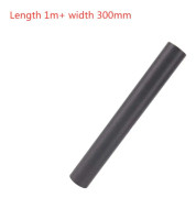 PC-chassi Dammfilter Magnetisk PVC Nätskydd Cover Dammfilter Antidammnät(Black)