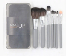 Maange7 Fancy Borst Set 7PCS sminkborste förpackad Grå