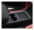 bilinredning För Tesla Model 3 Model Y Center Console Kåpa Central Kontrollpanel ABS Inredning Biltillbehör Matt Vit 2021-2023