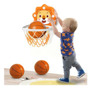 Mini basketbollkorg för inomhusbruk för småbarn, barn, pojkar, sovrum, justerbar höjd, platsbesparande, julklapp, födelsedagspresentleksak