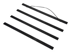 Konstverksvisningslösning, Ljus trä Magnetisk affischhängare Ram för väggkartor Tryck Canvas Konstverksvisning