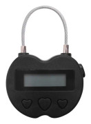 Smart Time Lock med LCD-display - USB-laddningsbar tillfällig timerhänglås för resor och säkerhet