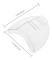 Universal sidohållare för glasögon, halkfria säkerhetsglasögon(Side Shields 1 Pair)
