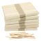 Lollipop-pinnar 114 mm x 10 mm x 2 mm, tr?pinnar f?r hantverkspinnar Tr?v?xtm?rken-Lollipop-pinnar Glasspinnar Tr?pinnar f?r barn