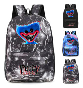 Poppy Playtime Huggy Wuggy Ryggs?ck Ryggs?ck Skola f?r barn(2)