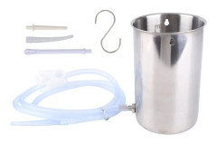 Enema Kit i rostfritt stål för förlossningsförberedelser hemma