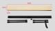 Single Tube X-formad elektronisk orgelstativ