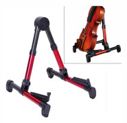 Simple Folding Vertical Guitar Violin Ukulele Bracket Musical Instrument Stand
