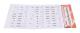 Coated Paper Saxophone Fingering Chord Diagrams Saxophone Practice Figure(Small)