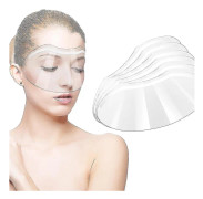 Shower Eye Protector Shield Engångsvisir för frisörer och ögonfransförlängning Säker Komfort Klar Design(3Pack -150pcs)