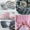 450g DIY Chunky Garn Mjuk Bulky Arm Stickning Roving Virka Ull Garn Gr?n Chunky Stickning