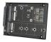 M.2 NGFF MSATA till SATA3-adapterkort JBOD-l?ge 6Gbps SATA 22PIN-gr?nssnitt MSATA-adapter f?r WIN 7 8 10 11