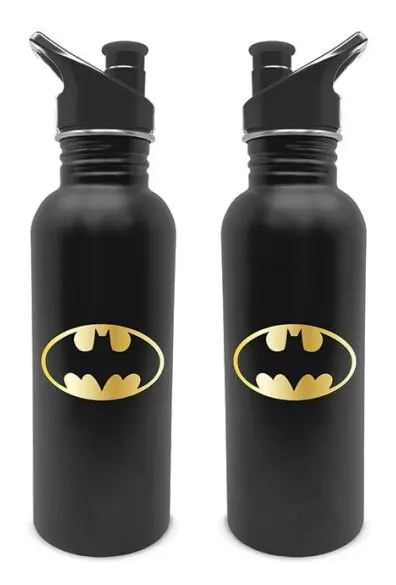 Batman - Logotyp - Aluminiumflaska flerfärgad