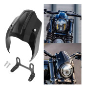 Motorcykelljus svart frontstrålkastare för Harley Softail Street Bob FXBB FXBBS 2018-2021