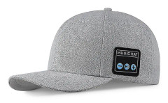 Bluetooth 5.0 binaural stereo tr?dl?s cap f?r musiksamtal utomhussport cap