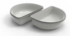 Segula 70963, Universal, Plast, Grå, Matskål för husdjur, Monokromatiskt, 0,2 l