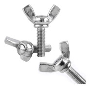 25st vingmutter M6 X25mm vingskruv med metrisk bult 304 rostfritt