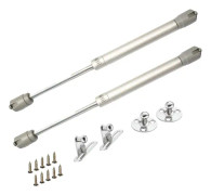 Hydrauliska gasfjädrar för dörrlyftar skåp köksmöbler gångjärnsdämpare, 150N/15kg 270 mm, set om 2